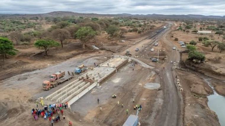 President.Ruto Inspects Ksh9.4 Billion Illasit-Taveta Road Project in Kajiado Sep 04, 2026