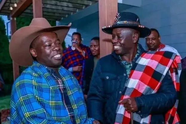Gachagua meets ‘Rigathi Junior’ look-alike in US