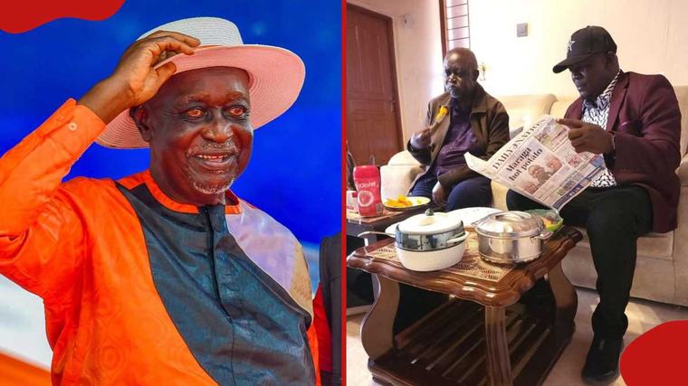 Kenyans elated after Oburu Odinga shares photos amidst health scare