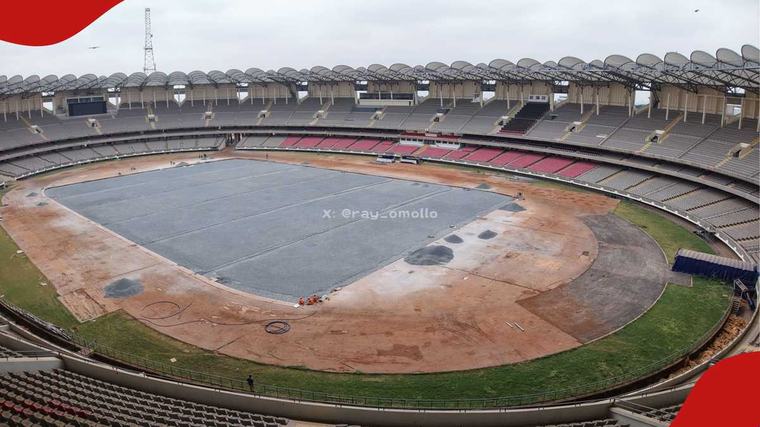 AFCON 2027: Government issues latest progress, photos of Kasarani Stadium renovation