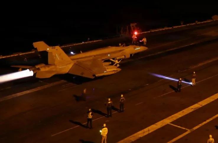 US strikes three Iranian oil tankers after missile attacks on Navy ships