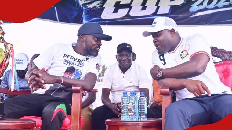 Makadara MP aspirant Geoffrey Wauna hosts football tournament to empower youths