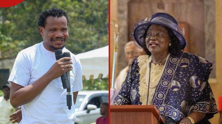 Peter Salasya's message to Mama Ngina Kenyatta raises questions