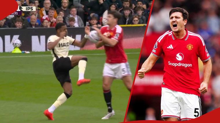 Harry Maguire: Why Manchester United's goal vs Ipswich was given despite handball