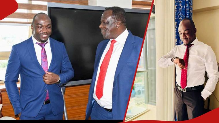 Wycliffe Oparanya’s son Ian laments about polygamy amidst dad having 2 wives: “Don't like it”