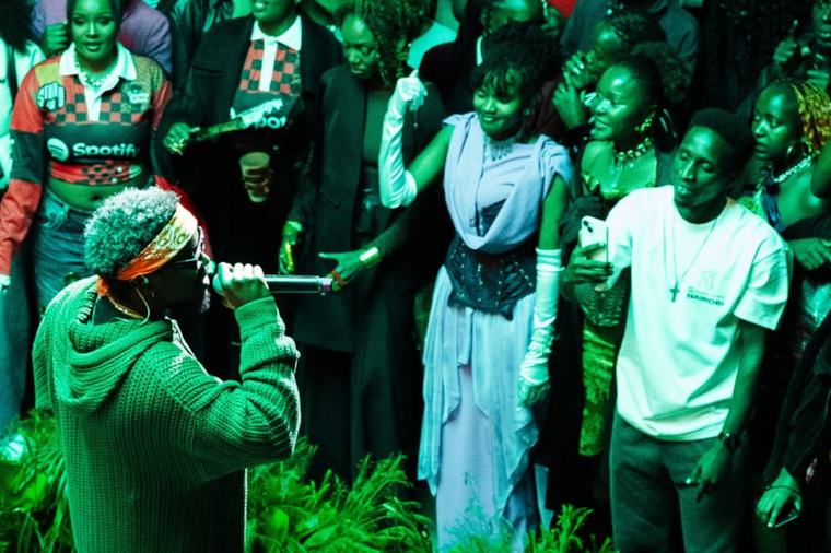 Nyashinski performance videos go live on Spotify