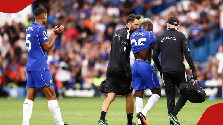 Moises Caicedo: Xabi Alonso provides injury update after worrying injury for Chelsea star