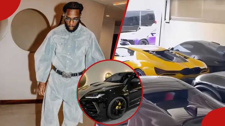 Burna Boy's Garage: Bugatti, Ferrari, Lamborghini Revuelto, All the Cars Owned by African Giant