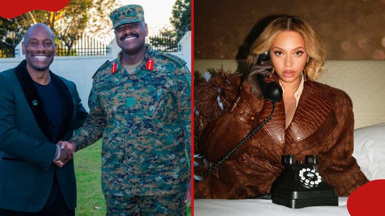 Tyrese pledges to introduce Museveni's son to Beyoncé weeks after claiming he'll take her from Jay Z
