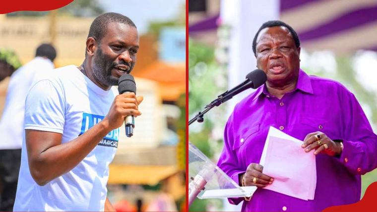 Francis Atwoli warns Sifuna against 2027 presidential bid, claims sponsors will abandon him