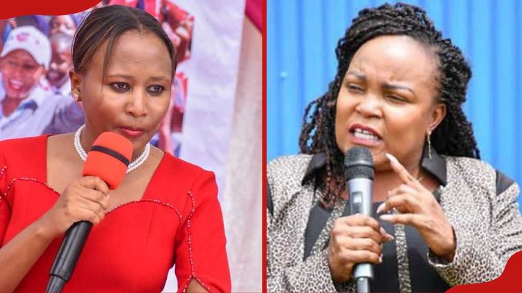 Kirinyaga woman rep Njeri Maina wants Wangui Ngirici probed over chaos in DCP rallies