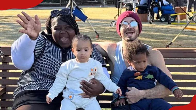 How Gabourey Sidibe and Brandon Frankel turned a dating-app match into marriage