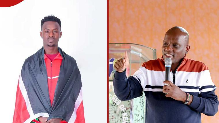 Skater Kelvin Kiarie disputes Itumbi's claims on government funding support