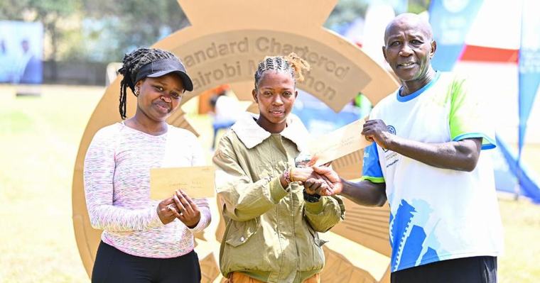 Victor Kiplagat, Millicent Kemunto Lead 2,000 Runners at Stanchart Marathon Warm-Up