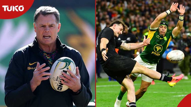 Rassie Erasmus Makes 4 Changes as South Africa Prepare to Face New Zealand
