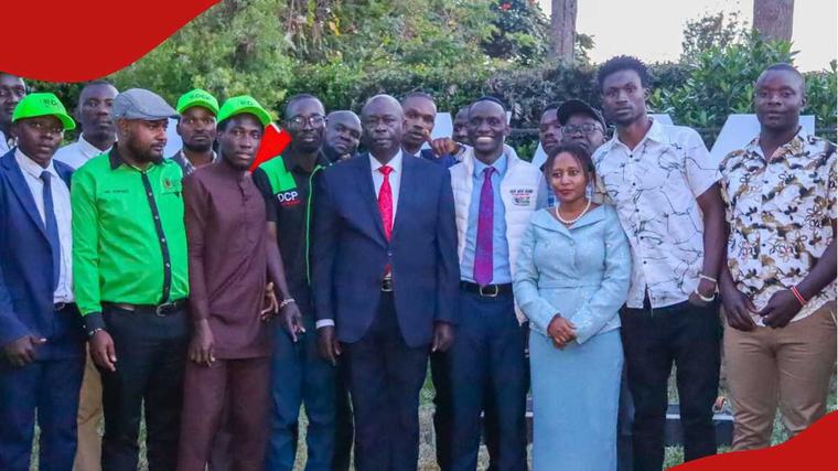 Gachagua hosts Luo Nyanza delegation at Wamunyoro residence for DCP party talks
