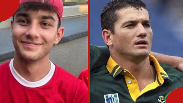 Late South African Rugby Legend Joost van der Westhuizen’s Son Shares Touching Throwback