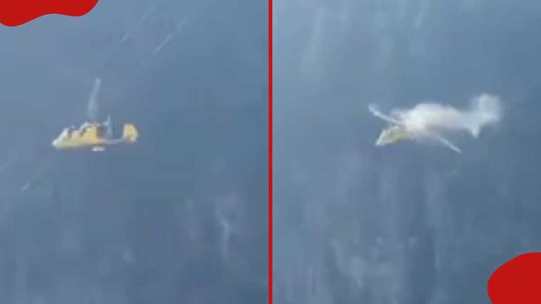 Video: 2 Killed as Aircraft Hits Cables, Bursts Into Flames