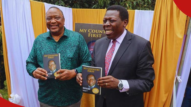 Uhuru Kenyatta launches ‘My Country First’ book honouring late Kijana Wamalwa