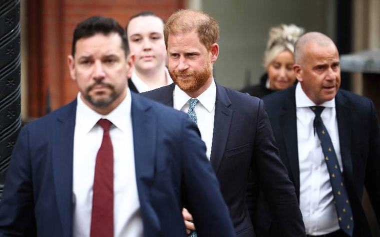 Prince Harry's surprise UK return renews security row